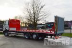 901986 open laadvloer voor machinetransport met hydraulische brug